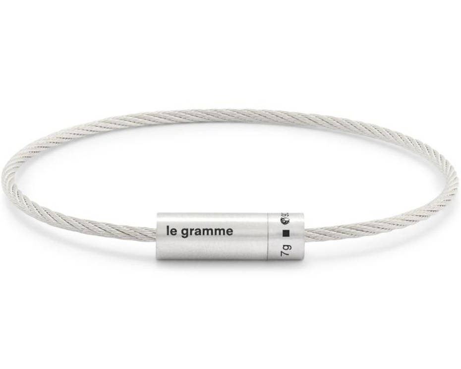  bracelet câble 7g en argent 925 le gramme